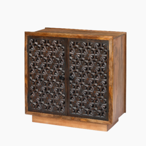 Alternative view of Zaayah Cut Work Two Door Cabinet