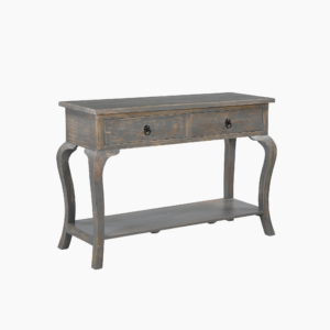 Alternative view of Sally Cottage Style Two Drawer Wooden Console Table