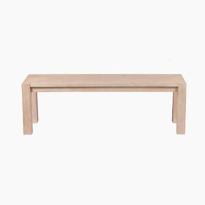 Alternative view of Edward Mango Wood Bench