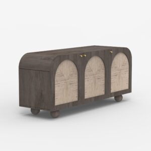 Alternative view of Jungle Three Door Cabinet