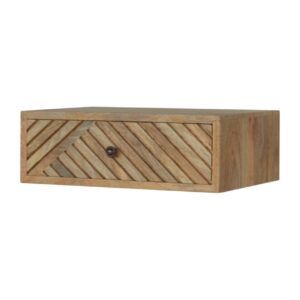 Alternative view of Floating Line Carved Side Table