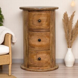 3 drawer mini drum chest