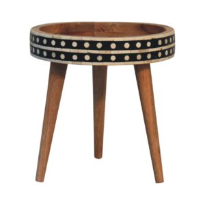 Alternative view of Bone Inlay Nordic End Table