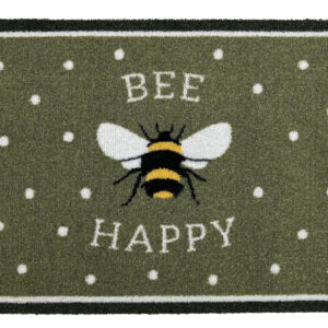 Eco Flex Premium Washable Mat - Bee Happy