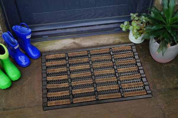 Rubber & Coir Boot Scraper