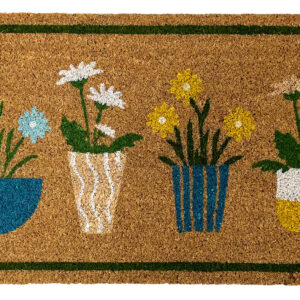 Alternative view of Patio Latex Backed Coir Mat Plant Pots