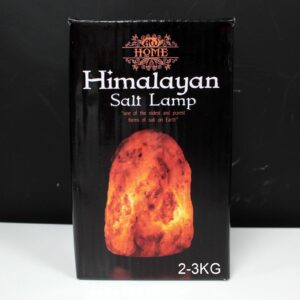 Alternative view of Himalayan Natural Salt Lamp & Base 2-3kg