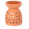 20cm Large Terracotta Oil Burner