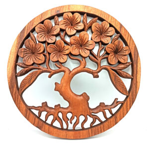 Tree of Life Frangipani Panel - 40cm