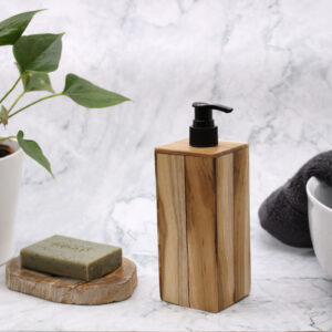 Alternative view of Teakwood Soap Dispenser - Square
