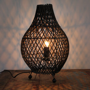 Alternative view of Rattan Table Lamp - Natural
