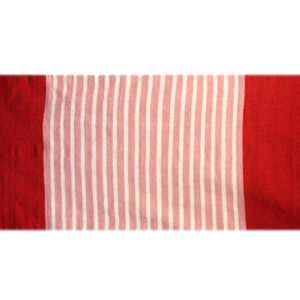 Indian Cotton Rug - 70x170cm - Red/Pink