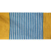 Indian Cotton Rug - 70x170cm - Yellow/ Blue