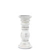 Classic Candle Stand - Whitewash - Small