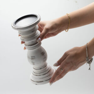 Alternative view of Handcrafted Candle Stand - Small