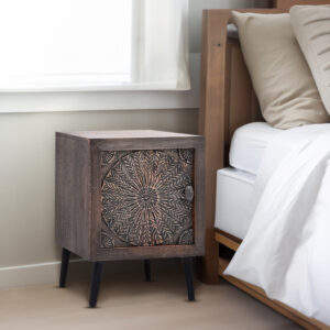 Alternative view of Reiki Wooden Side Table