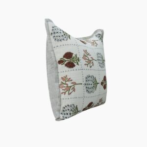 Alternative view of Marvin Botanical Cotton Cushion