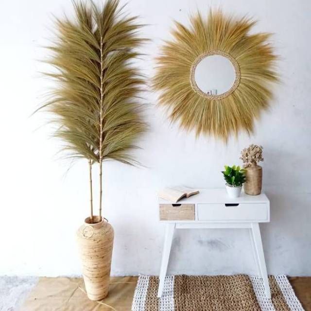 Rayung Grass Pampas Display Natural 1.6m - Image 3