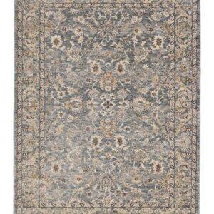Alternative view of Raja Traditional Grey Rug – Heritage Persian Style Low-Pile Rug