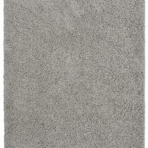 Jazz Shaggy Silver Rug – Extra Thick Soft Grey Shaggy Rug